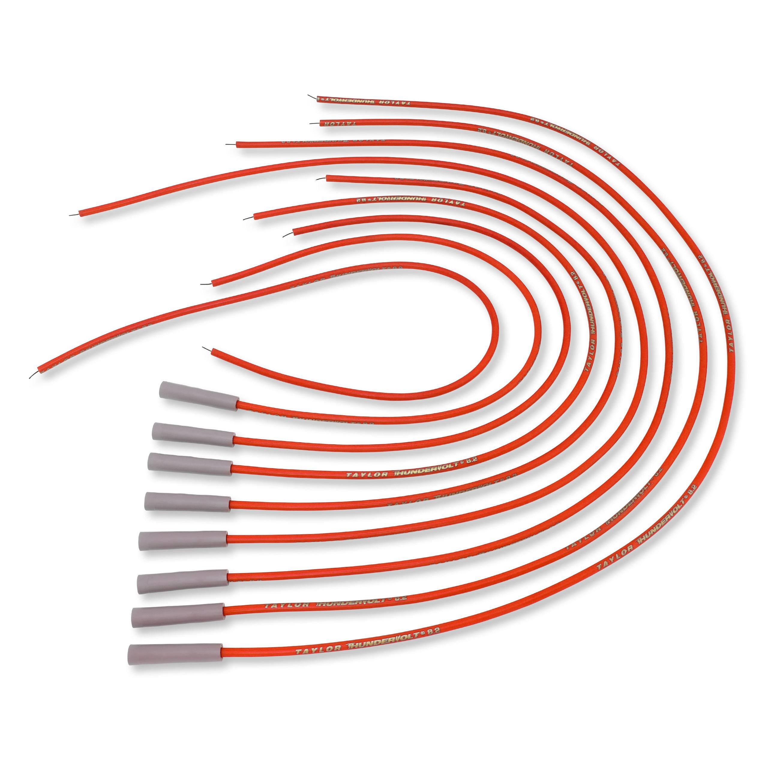 TAYLOR CABLE Thundervolt 8.2 univ 8 cyl 180 red - 83255