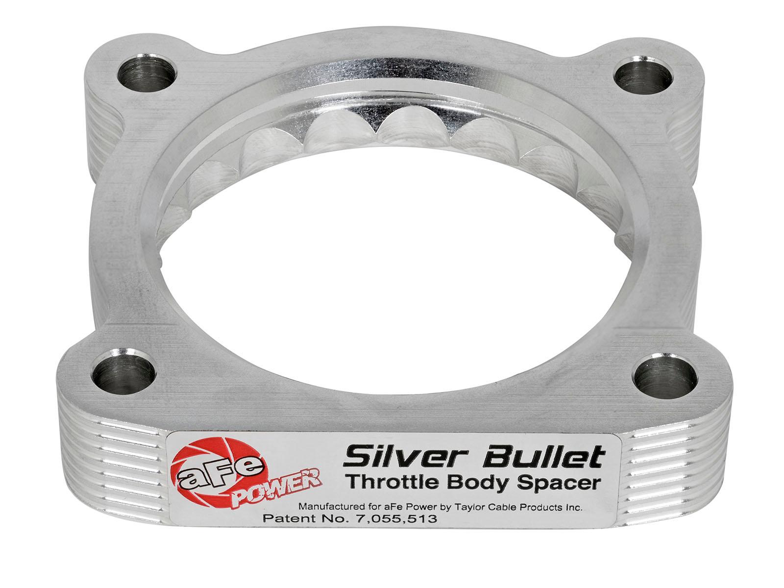 AFE Silver Bullet Throttle Body Spacer Kit (2011-2021 Armada, Armada, QX80, QX80, QX56) - 46-36004