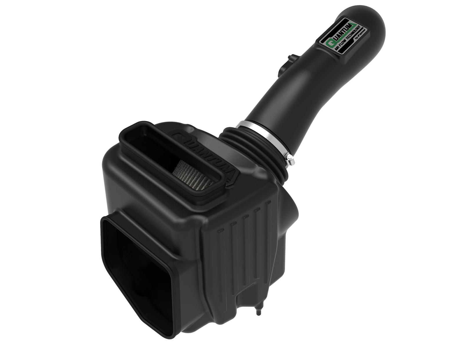AFE QUANTUM Cold Air Intake System w/ Pro DRY S Media (2017-2019 Silverado 2500 HD, Silverado 3500 HD, Sierra 2500 HD, Sierra 3500 HD) - 53-10007D