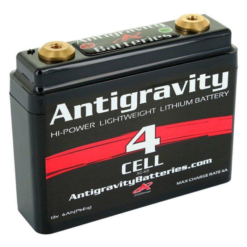 Antigravity Batteries Small Case 4-Cell.  120 CA,  6 Ah (Pb Eq) Universal fit. Adhesive-backed foam included - AG-401