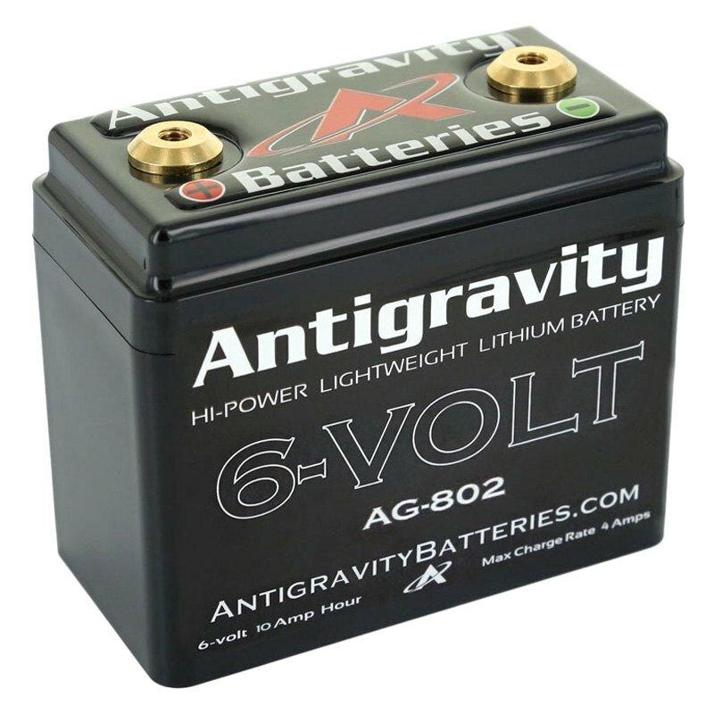 Antigravity Batteries Small Case 8-Cell  –  6 VOLT 120 CA,  20 Ah (Pb Eq).  Universal fit Adhesive-backed foam included - AG-802
