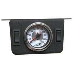 Air Lift Performance 26157 Dual Needle Gauge Panel with two switches- 200 PSI