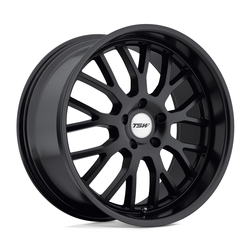 TSW Wheels Tremblant 17X8 in Matte Black - 5X100 Bolt, 35 Offset - 1780TRM355100M72