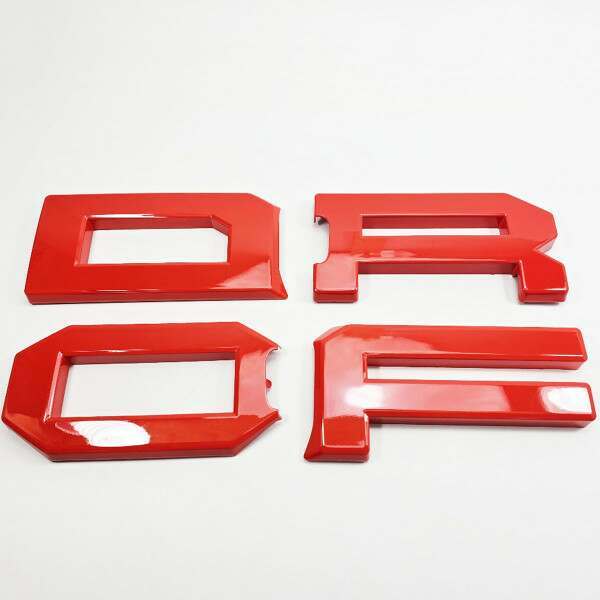 UPR Grille Replacement Letters (2022-2025 Ford Bronco Raptor)