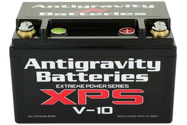 Antigravity Batteries YTZ10 case format Power of 24-Cell battery. For Performance use Negative Terminal on Left Side - AG-V10-L