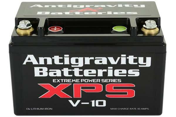 Antigravity Batteries YTZ10 case format Power of 24-Cell battery. For Performance use Negative Terminal on Right Side - AG-V10-R