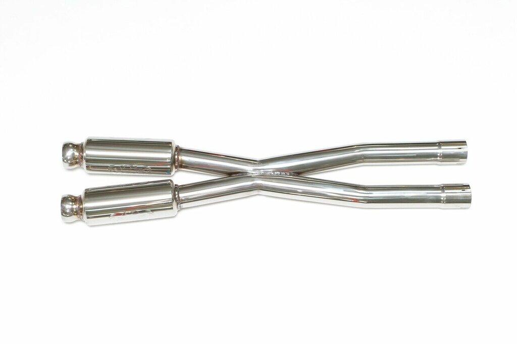 Fabspeed 2007-2013 BMW M3 E90 / 92 / 93 Secondary Cat Bypass X-Pipe Without Resonators. - FS.BMW.E9X.XPWO