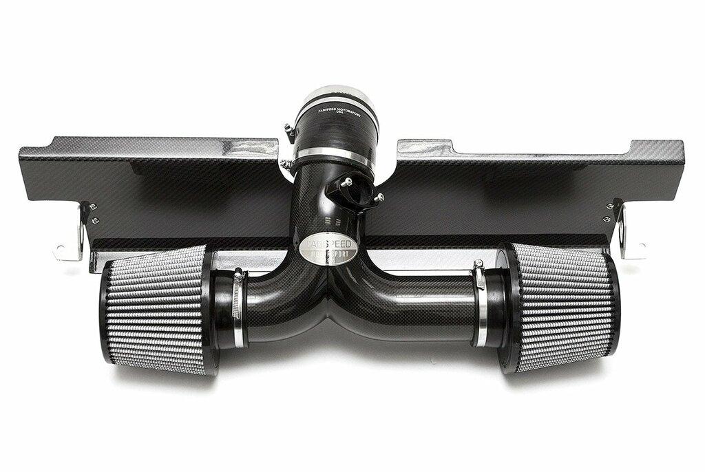 Fabspeed 2006-2009 Porsche 997 GT3 Carbon Fiber Competition Air Intake System. - FS.POR.997GT3.COMPAI