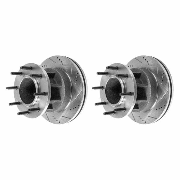 Power Stop 08-2012 Ford F-350 Super Duty Front Drilled & Slotted Rotor - Pair - AR82128XPR