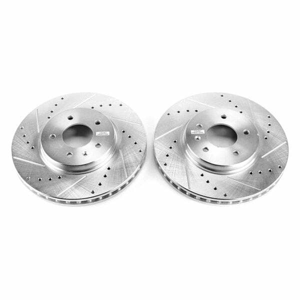 Power Stop 09-11 Cadillac STS Front Evolution Drilled & Slotted Rotors - Pair - AR82142XPR