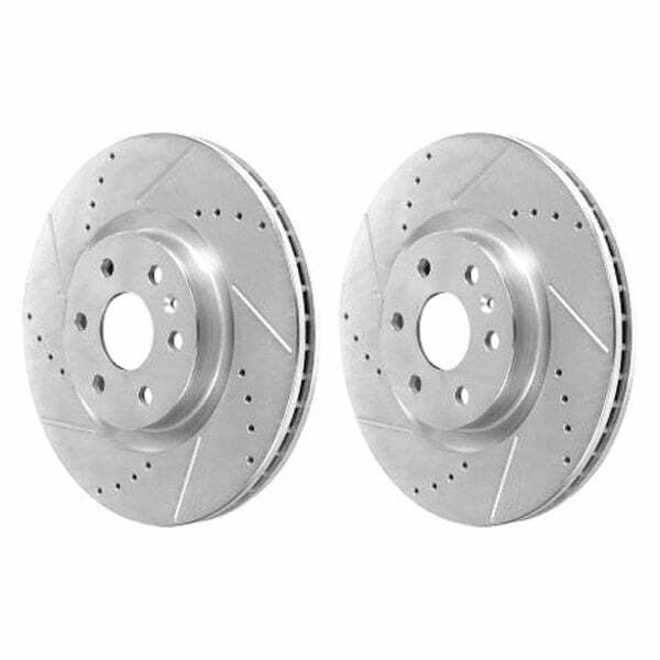 Power Stop 10-16 Cadillac SRX Front Evolution Drilled & Slotted Rotors - Pair - AR82145XPR