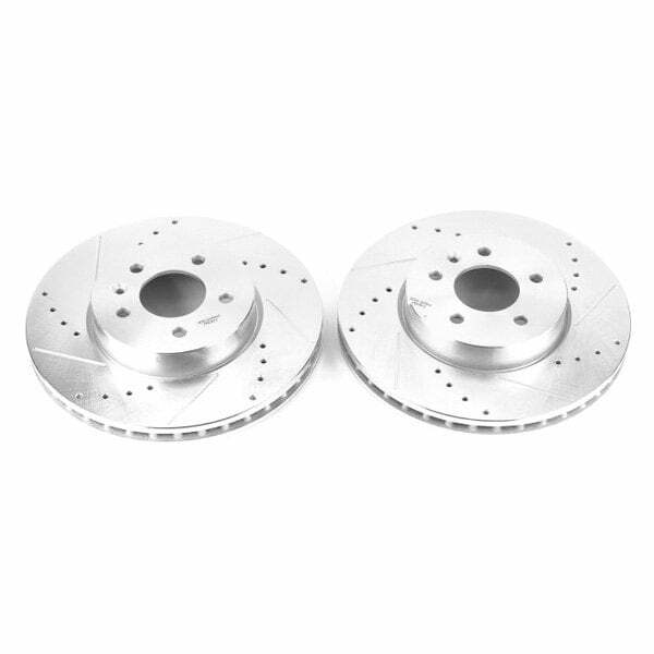 Power Stop 13-18 Cadillac ATS Front Evolution Drilled & Slotted Rotors - Pair - AR82161XPR
