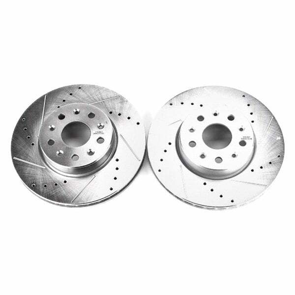 Power Stop 16-19 Chevrolet Camaro Front Evolution Drilled & Slotted Rotors - Pair - AR82187XPR