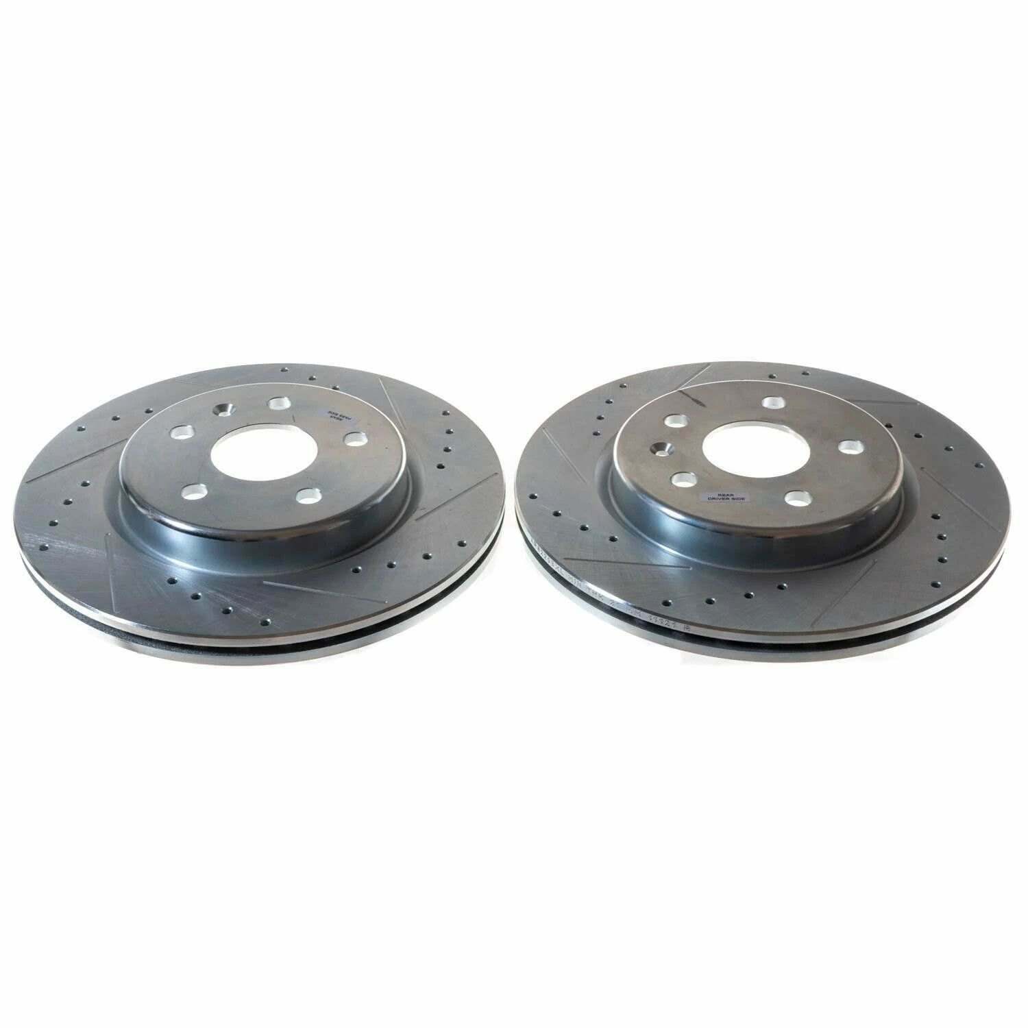 Power Stop 19-21 Cadillac XT4 Rear Evolution Drilled & Slotted Rotor - Pair - AR82205XPR