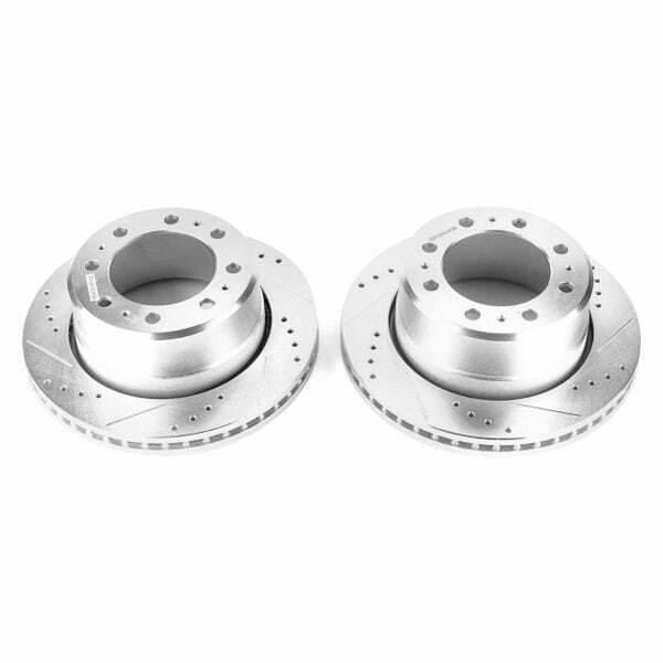 Power Stop 13-22 Ram 3500 Rear Drilled & Slotted Rotor - Pair - AR83067XPR
