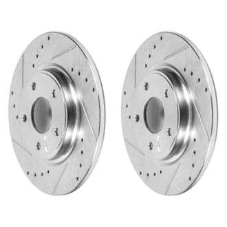 Power Stop 12-16 Chrysler Town & Country Rear Evolution Drilled & Slotted Rotors - Pair - AR83082XPR