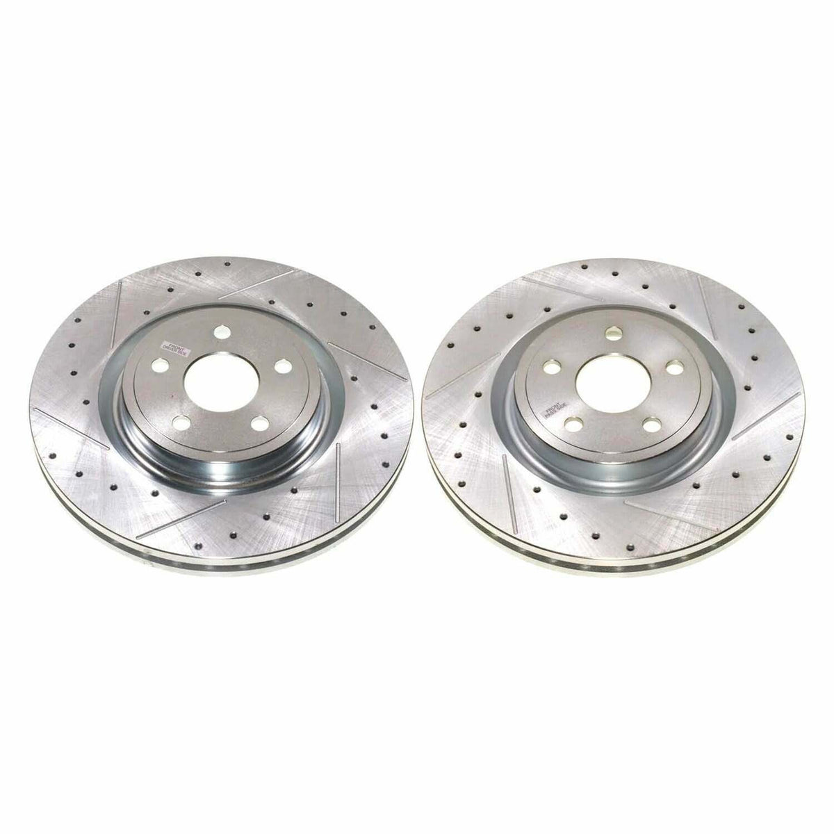 Power Stop 2021 Dodge Durango Front Drilled & Slotted Rotor (Pair) - AR83109XPR