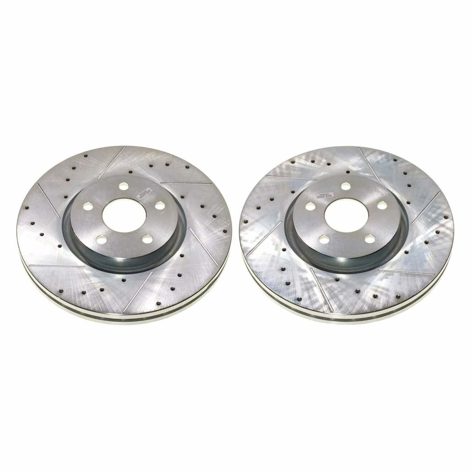 Power Stop 21-23 Dodge Durango Front Drilled & Slotted Rotor (Pair) - AR83110XPR