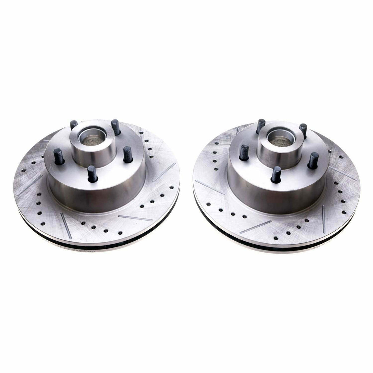 Power Stop 70-72 Dodge Challenger Front Evolution Drilled & Slotted Rotors - Pair - AR8322XPR