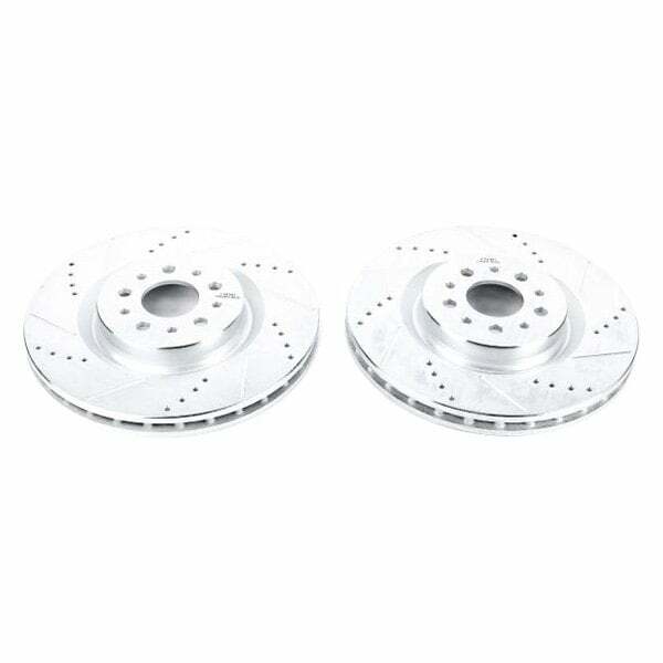Power Stop 15-18 Ram ProMaster City Front Evolution Drilled & Slotted Rotors - Pair - AR8390XPR