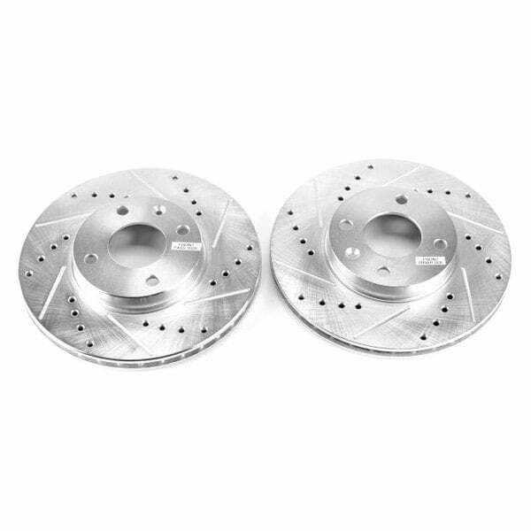Power Stop 16-19 Chevrolet Spark Front Evolution Drilled & Slotted Rotors - Pair - AR84101XPR