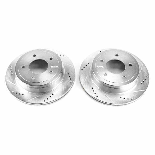 Power Stop 04-07 Ford E-150 Rear Evolution Drilled & Slotted Rotors - Pair - AR85112XPR