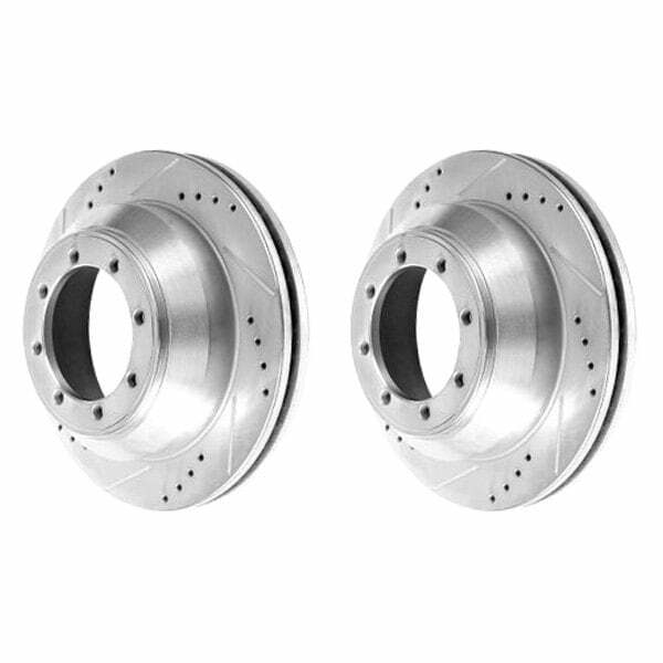 Power Stop 17-18 Ford E-450 Super Duty Rear Drilled & Slotted Rotor - Pair - AR85125XPR