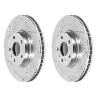 Power Stop 13-19 Ford Fusion Front Evolution Drilled & Slotted Rotors - Pair - AR85150XPR