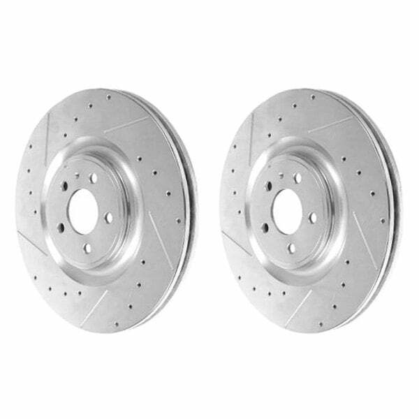 Power Stop 13-14 Ford Mustang Front Drilled & Slotted Rotor - Pair - AR85151XPR
