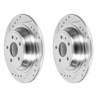 Power Stop 13-19 Ford Fusion Rear Evolution Drilled & Slotted Rotors - Pair - AR85156XPR