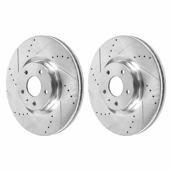 Power Stop 13-19 Ford Fusion Front Evolution Drilled & Slotted Rotors - Pair - AR85165XPR