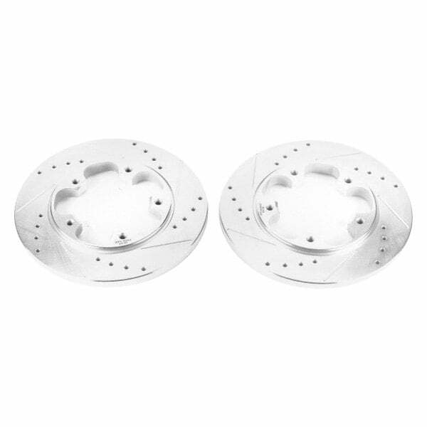 Power Stop 15-19 Ford Transit-150 Rear Evolution Drilled & Slotted Rotors - Pair - AR85175XPR