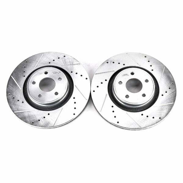 Power Stop 13-18 Ford Focus Front Evolution Drilled & Slotted Rotors - Pair - AR85176XPR