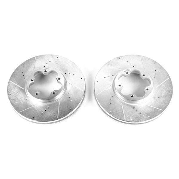 Power Stop 15-19 Ford Transit-150 Front Evolution Drilled & Slotted Rotors - Pair - AR85179XPR