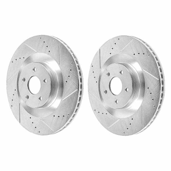 Power Stop 16-18 Ford Focus Front Evolution Drilled & Slotted Rotors - Pair - AR85180XPR