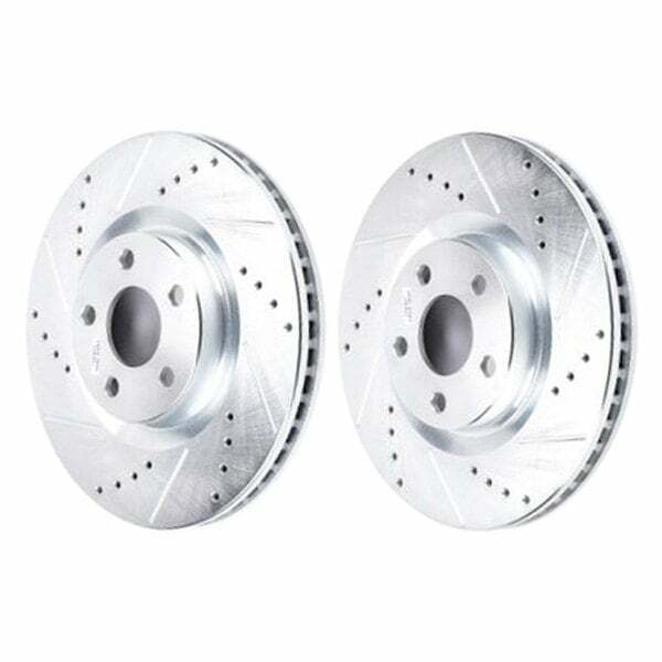 Power Stop 15-19 Ford Edge Front Evolution Drilled & Slotted Rotors - Pair - AR85182XPR