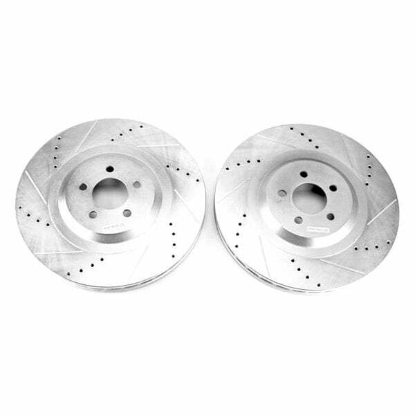 Power Stop 15-20 Dodge Charger Front Drilled & Slotted Rotor - Pair - AR86002XPR