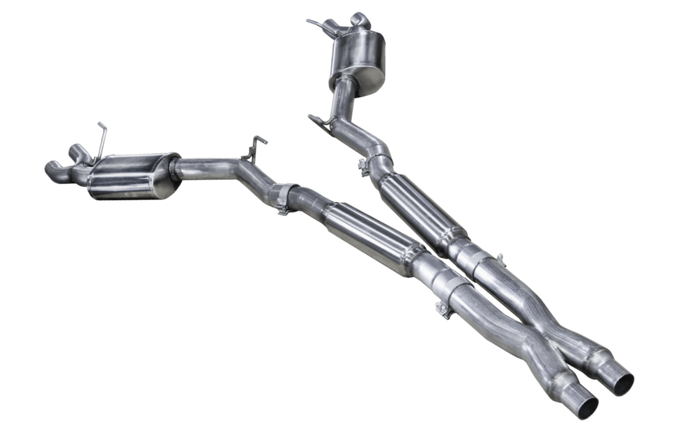 American Racing 2015-2020 Shelby GT350 Cat Back System with Pure Thunder Mufflers MTSH3-16300CTBK