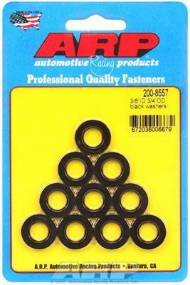 ARP 3/8 ID 3/4 OD black washers - 200-8557