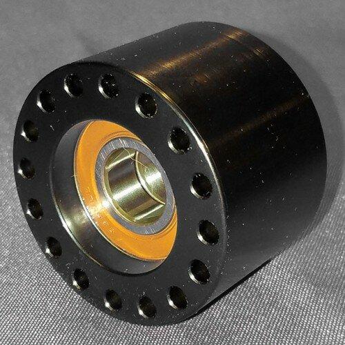 American Racing Solutions ARS007610DBS 76 MM x 10 Rib Smooth Billet Pulley - Double Bearing