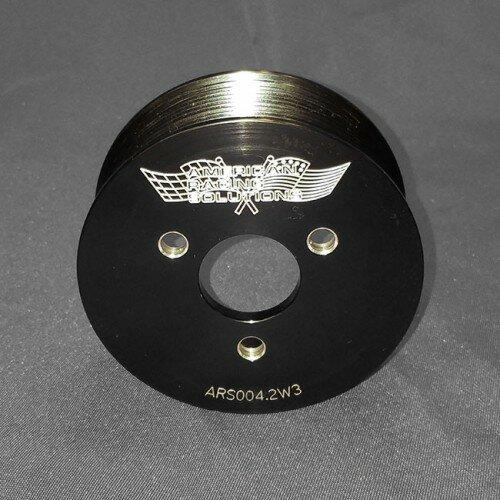 American Racing Solutions ARS4.2W3 Billet Water Pump Pulley - 4.2" x 10 Rib - 3 bolt