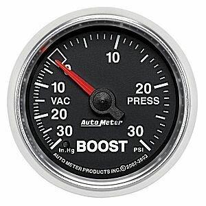 Auto Meter GS Series 2 1/16" -30/+30 Boost Gauge