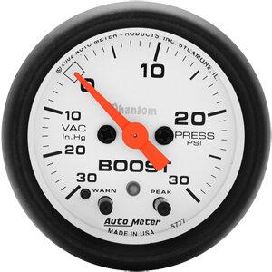 Autometer Phantom Series Electric 2 1/16" -30/+30 Boost/Vacuum
