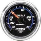 Autometer Cobalt Series 2-1/16" Electric Boost/Vacuum Gauge