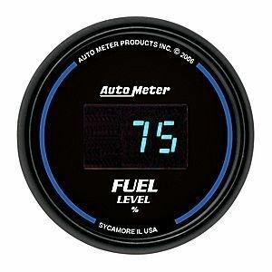 Autometer Cobalt Digital Series Programmable Fuel Level Gauge