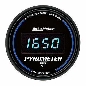 Autometer Cobalt Digital Series 0-2000deg Pyrometer Gauge