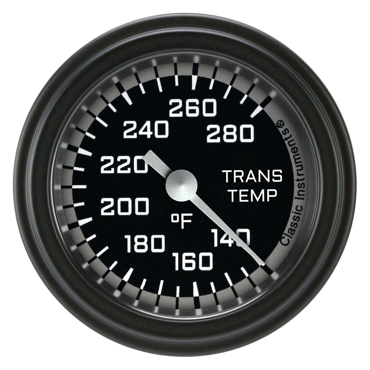 Classic Instruments Transmission Temperature Gauge,Full Sweep 2 1/8" Diameter - AX127GBLF
