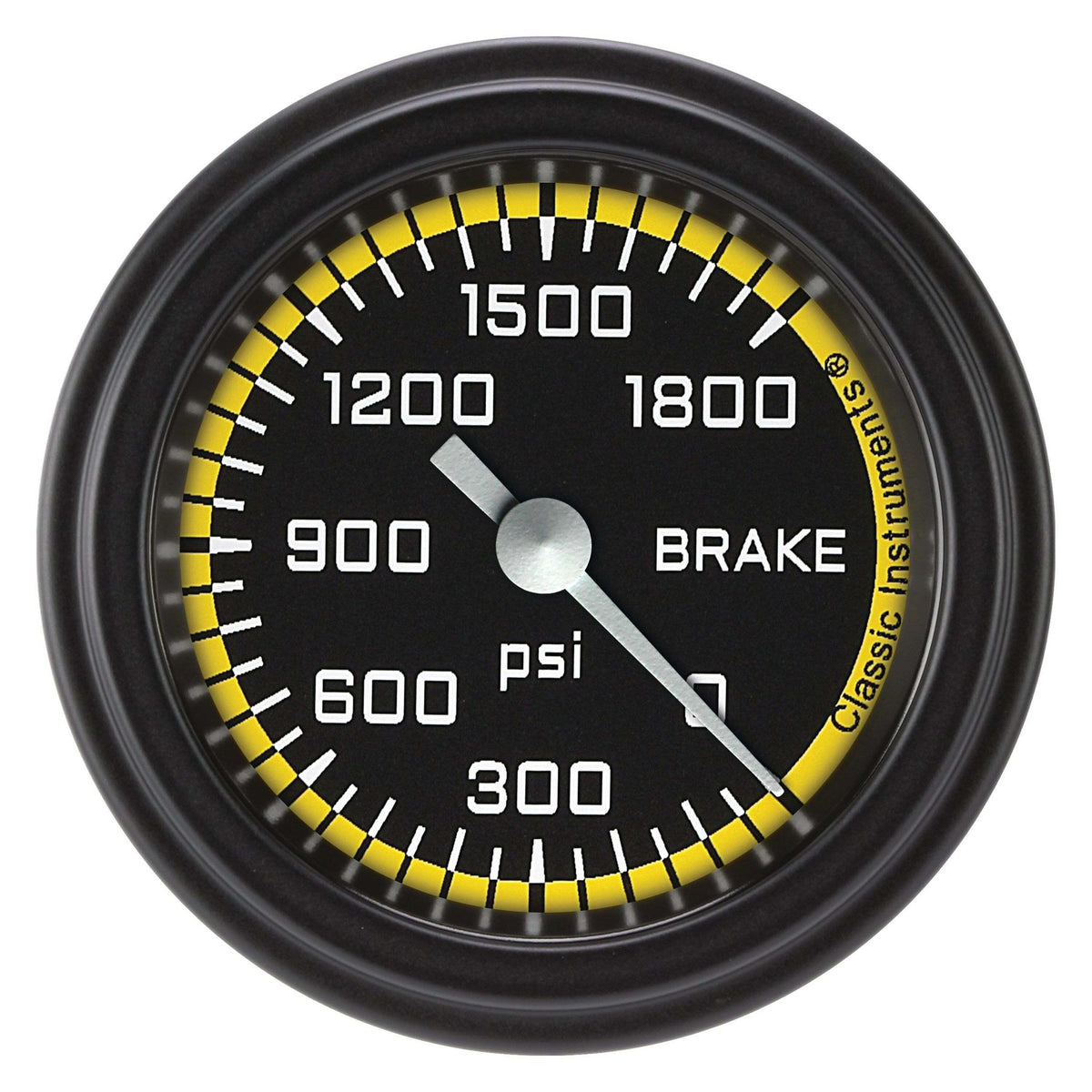 Classic Instruments Fuel Pressure Gauge,Full Sweep 2 1/8" Diameter - AX167YBLF