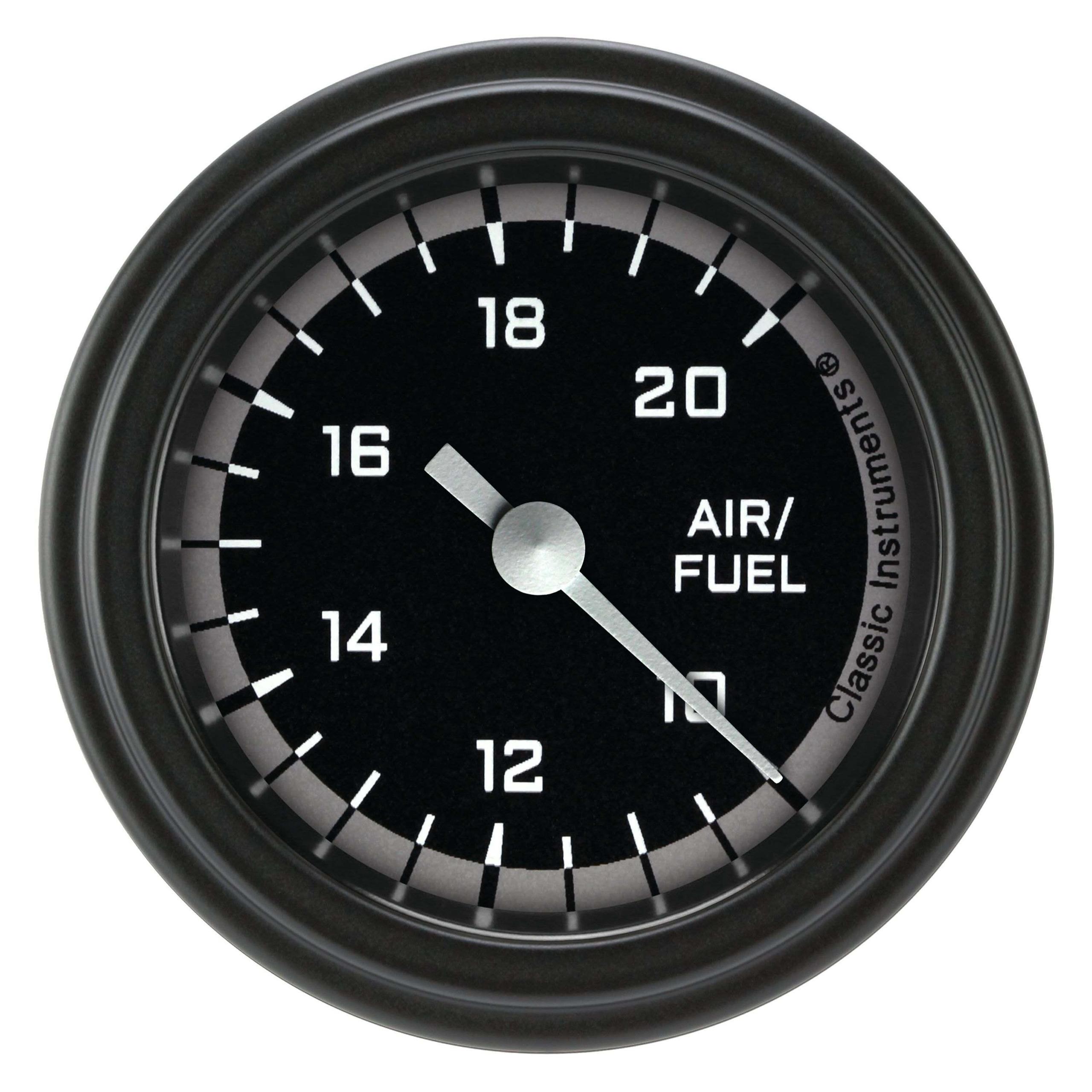 Classic Instruments Air Fuel Ratio Gauge,Full Sweep 2 1/8" Diameter - AX194GBLF