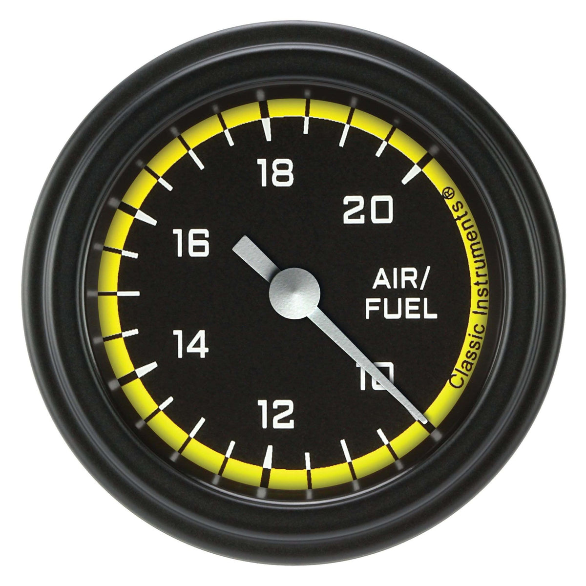 Classic Instruments Fuel Pressure Gauge, Full Sweep 2 1/8" Diameter - AX194YBLF